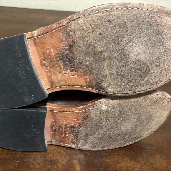 Oak street Bootmakers trench boot brown horween chromexcel size 8.5 USA - Picture 10 of 11